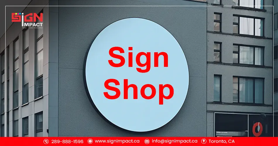 sign shop